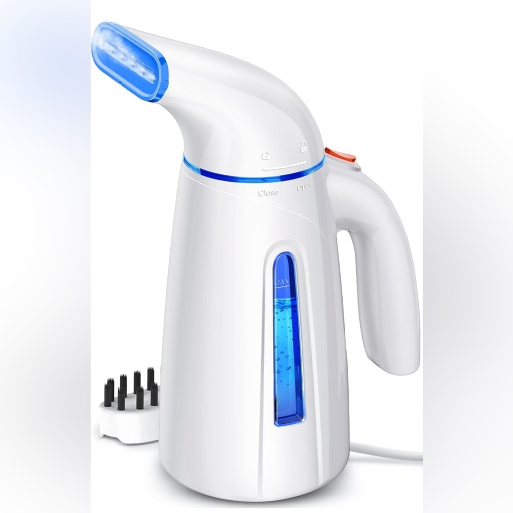NEW! Portable Mini Garment Steamer: 240ml Water Tank Capacity, Brand New
